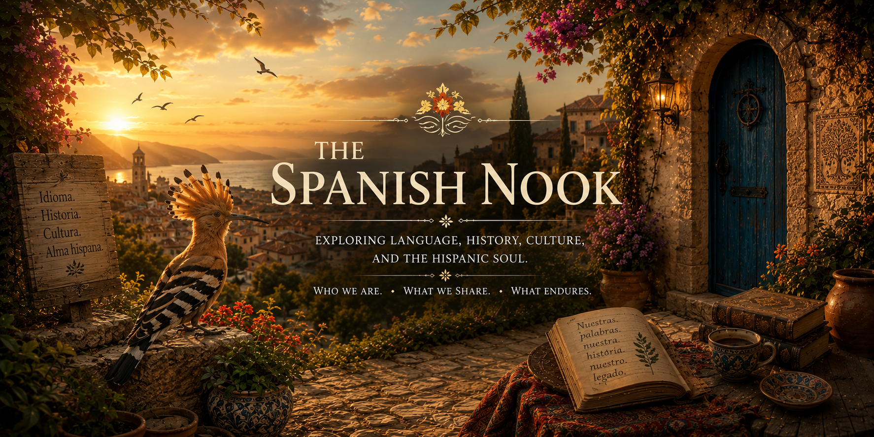 The Spanish Nook — Exploring language, history, culture, and the Hispanic soul.