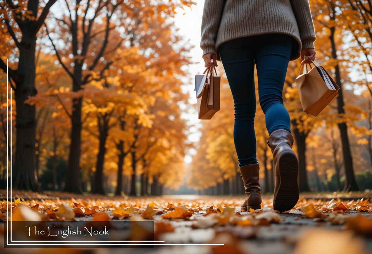 Guía de Vocabulario de Otoño en Inglés-Español