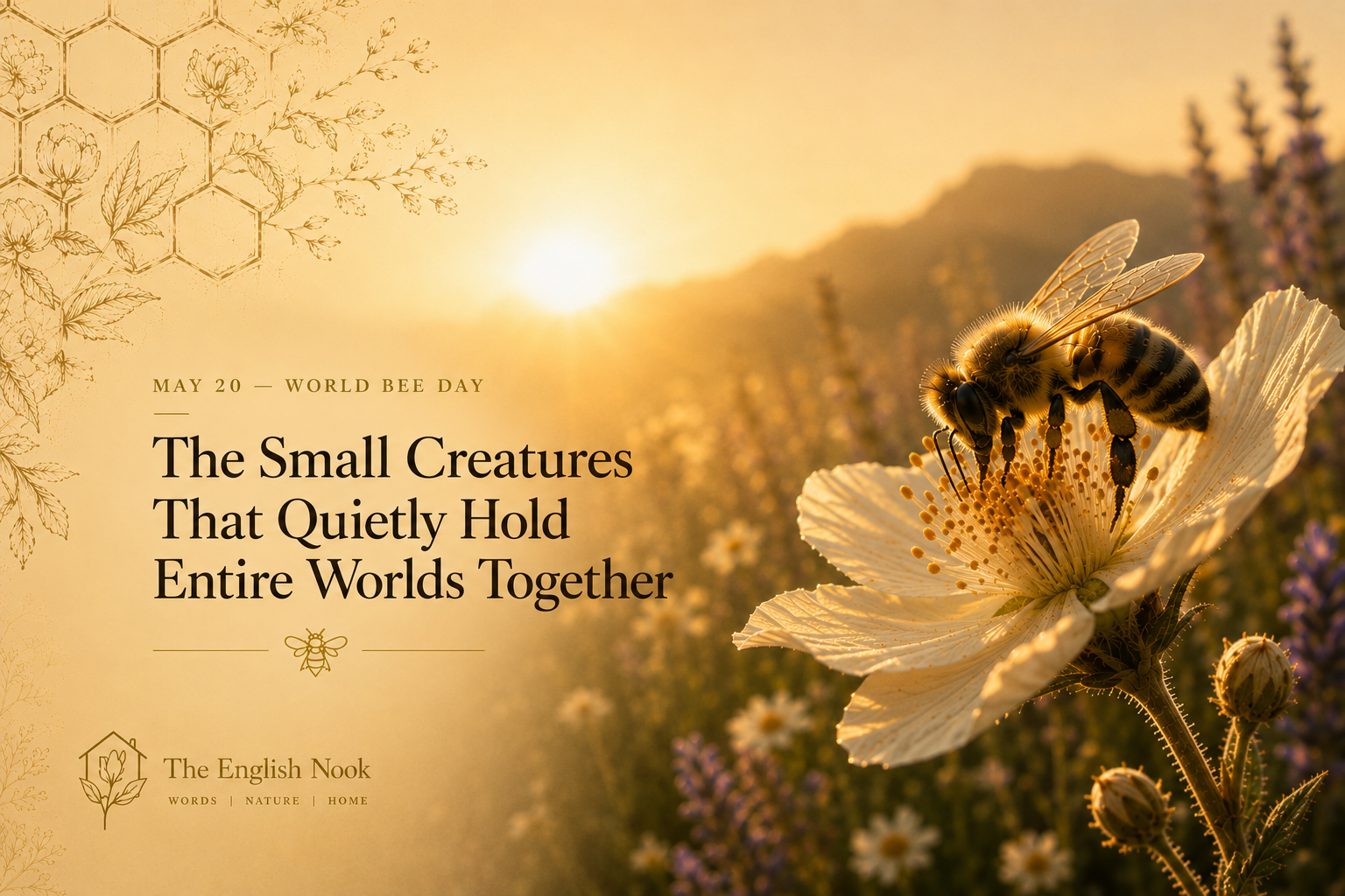 World Bee Day — The Small Creatures That Quietly Hold Entire Worlds Together