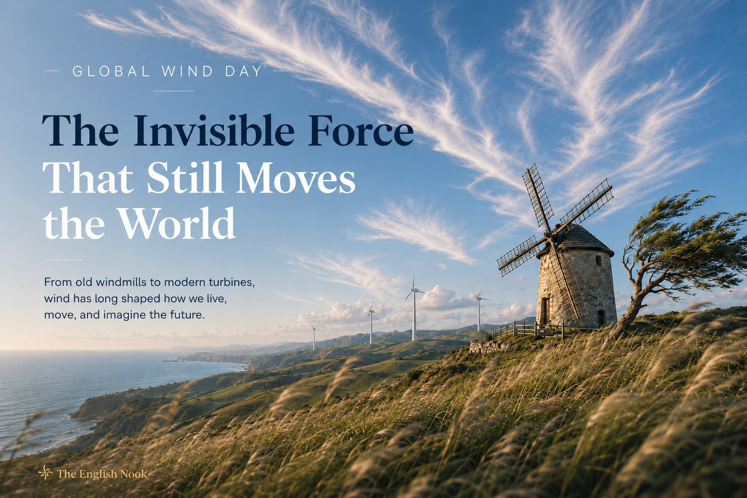 Global Wind Day — The Invisible Force That Still Moves the World
