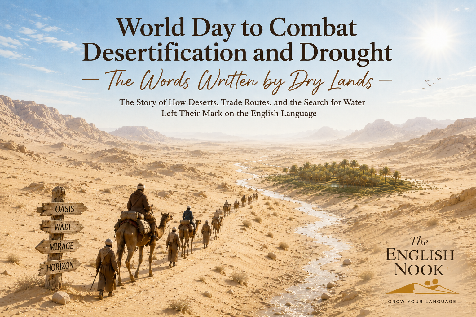 World Day to Combat Desertification and Drought — The Words Written by Dry Lands