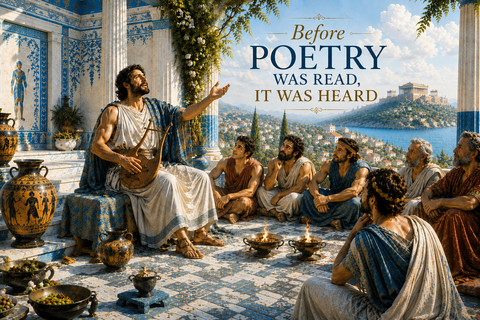 Before Poetry Was Read, It Was Heard
