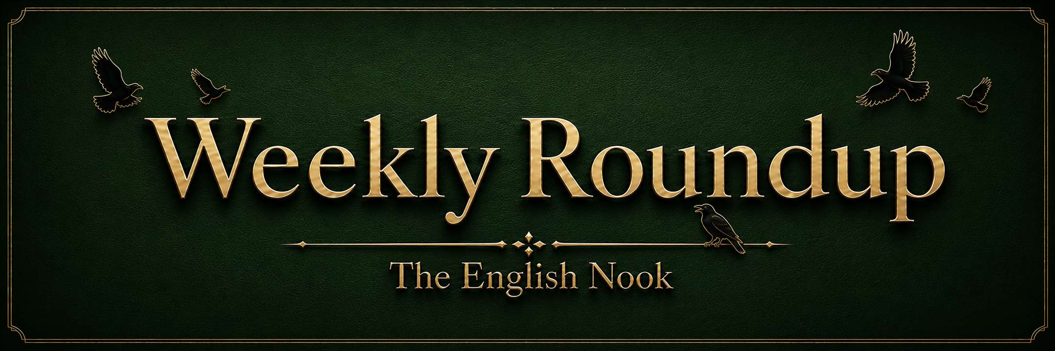 Weekly Roundup — August 24–30, 2026
