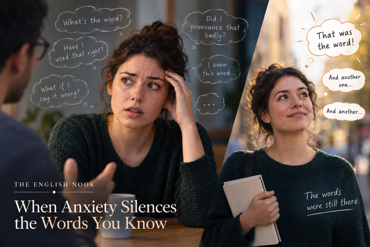 When Anxiety Silences the Words You Know