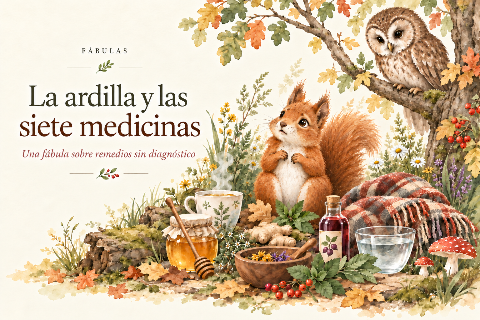 La ardilla y las siete medicinas