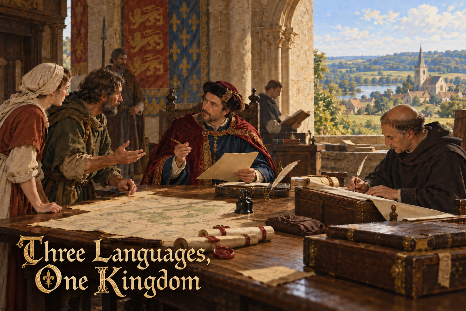 Three Languages, One Kingdom — English, French and Latin After 1066